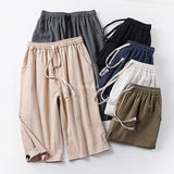 Men’s Plus Size Cotton Summer Pants