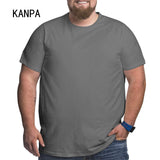 Men's Oversized Plus Size T-Shirt – Short Sleeve