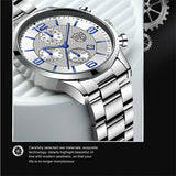 Men’s Business Quartz Watch with Calendar