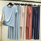 Women Modal Pajama Set Summer 2025