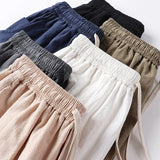 Men’s Plus Size Cotton Summer Pants
