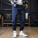 Men Plus Size Jogger Jeans