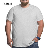 Men's Oversized Plus Size T-Shirt – Short Sleeve