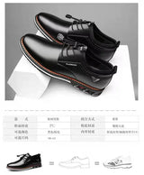 Men Comfortable Business Leather Shoes