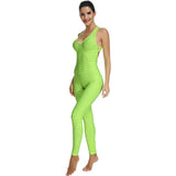 QuickTone™ – Sleeveless Backless Gym Bodysuit (Quick-Dry, Sculpting & Active)