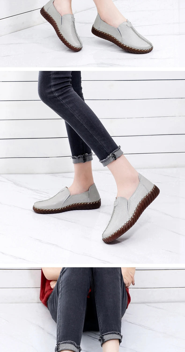 Women Leather Moccasins – 2025
