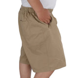Summer Plus Size Shorts Men 5XL–14XL Loose Cotton Elastic Waist