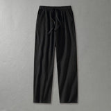 Men's Plus Size Linen Tracksuit Set