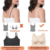 Tummy Control Built‑in Bra Cami Shaper