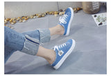Women Canvas Shoes Classic Lace Up Sneakers