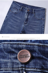 Men Stretch Slim Jeans