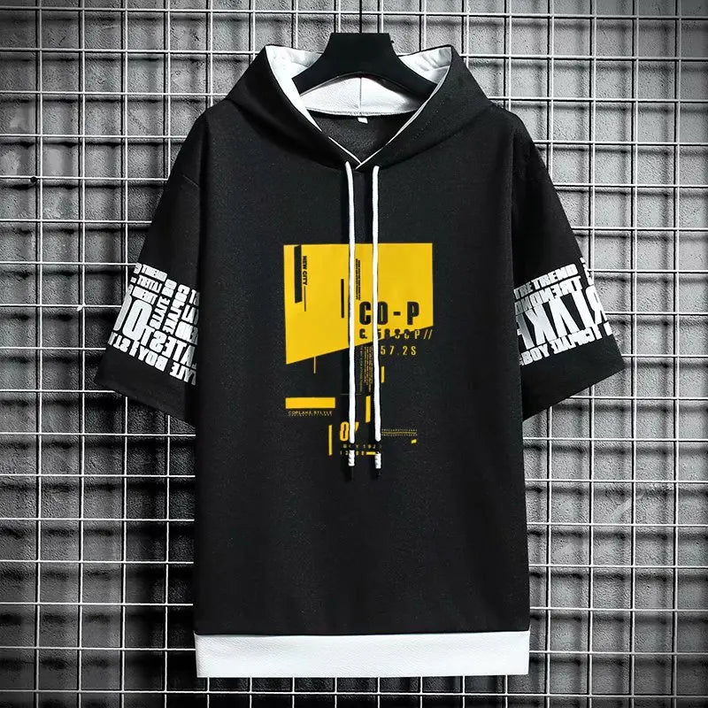 Men Korean Streetwear Hoodie