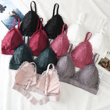 Women Lace Triangle Bralette