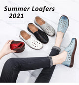 Women Leather Moccasins – 2025