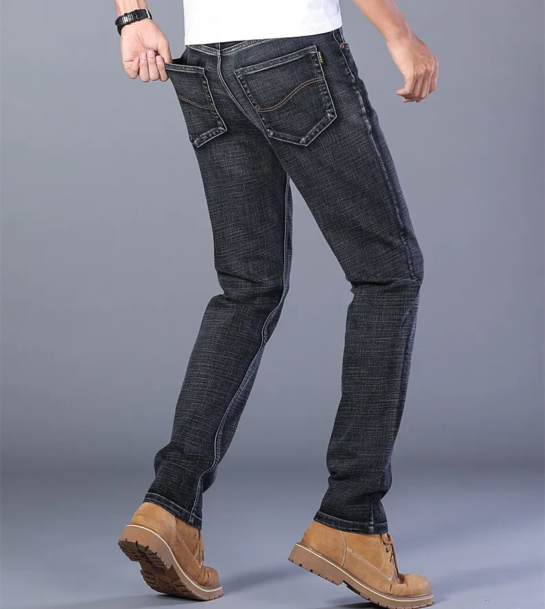 Men Stretch Slim Jeans