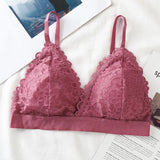 Women Lace Triangle Bralette