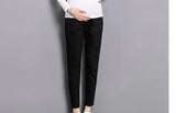 Casual 3-color maternity pants, stylish and comfortable for all seasons, perfect for expecting mothers.