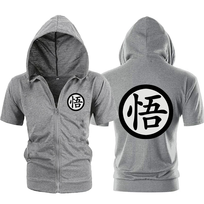 Men Cosplay Zipper Hoodie