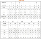 Size chart for bridal wrap in standard and plus sizes, including measurements for bust, waist, hips, and height.