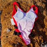 Red/Black Leopard One Piece