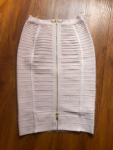 Women Candy Color Knit Skirt