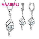 Sterling Silver Style Jewelry Set