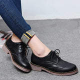 Women Brogue Flats – 2025