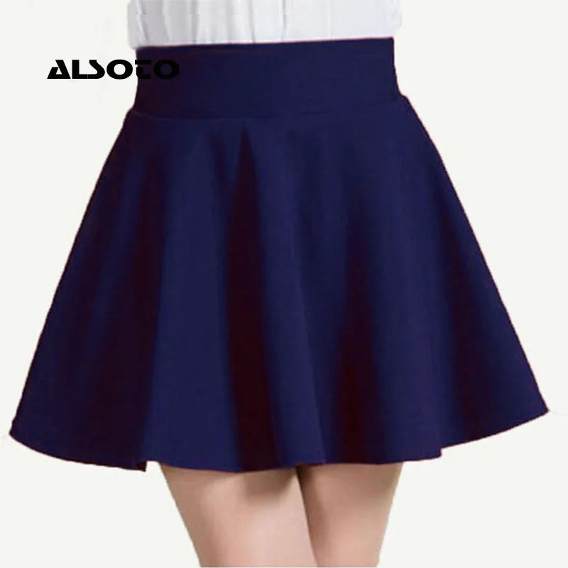 Women Mini Elastic Skirt 2025