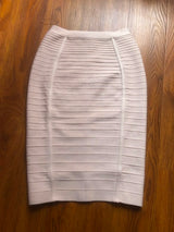 Women Candy Color Knit Skirt