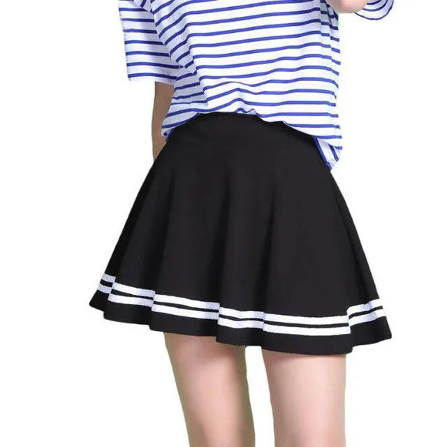 Women Mini Elastic Skirt 2025