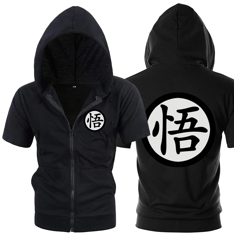 Men Cosplay Zipper Hoodie