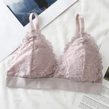 Women Lace Triangle Bralette