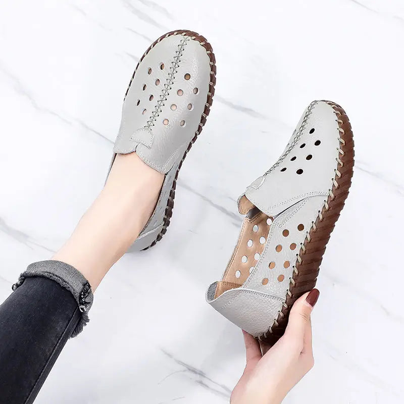 Women Leather Moccasins – 2025