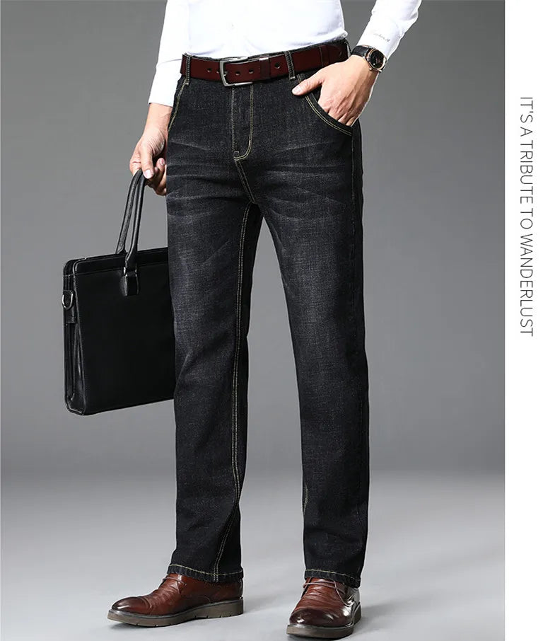 Men Stretch Slim Jeans