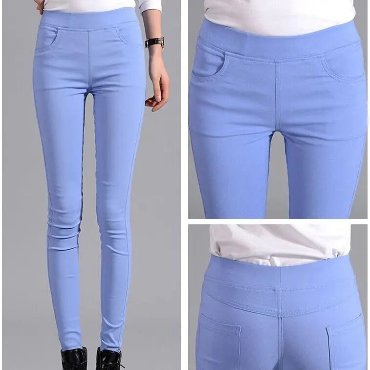 Women Colorful Spring Pants