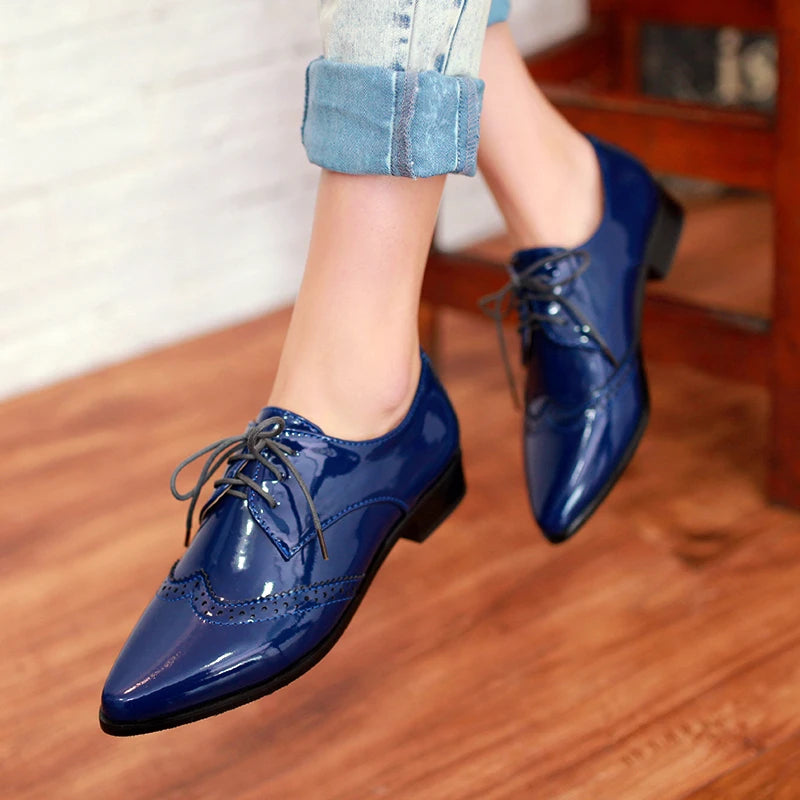 Women Polka Brogues – 2025