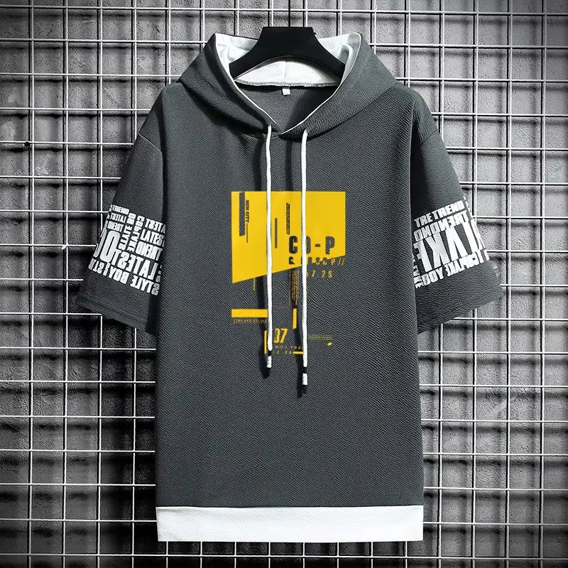Men Korean Streetwear Hoodie