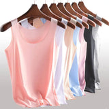Women Seamless Ice Silk Tank