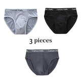 Men 3-Pack Silk Briefs Underwear