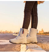 Women Waterproof Ankle Work Boots