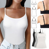 Cotton Shelf Bra Cami Pack