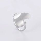 African map shaped silver ring for women, ideal for daily wear or as a gift for loved ones.