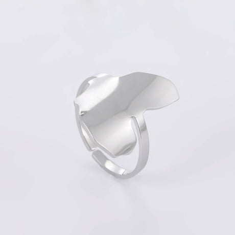 African map shaped silver ring for women, ideal for daily wear or as a gift for loved ones.