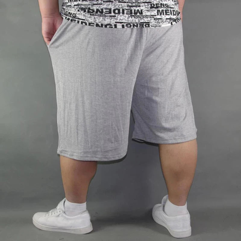 Men's Plus Size Blue Shorts – 10XL Big Fit