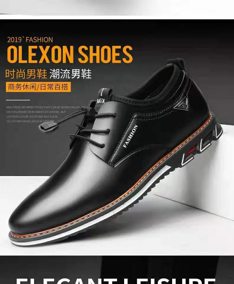 Men Comfortable Business Leather Shoes