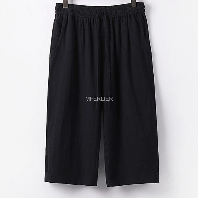 Men’s Plus Size Cotton Summer Pants