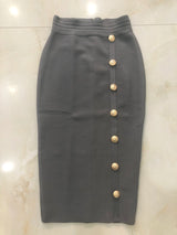 Women Bandage Pencil Skirt