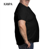 Men's Oversized Plus Size T-Shirt – Short Sleeve