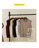 Women's Preppy Style Knit Vest