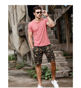 Men Cotton O-Neck Summer T-Shirt